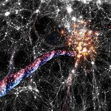 Выяснилось, что огромные космические нити во Вселенной вращаются как сверла