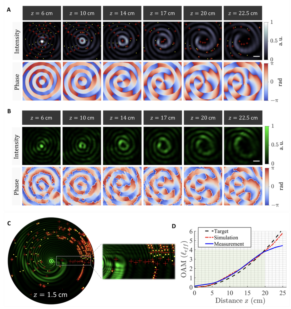 Экспериментально полученный оптический ротатум